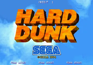 Hard Dunk (Japan) screen shot title